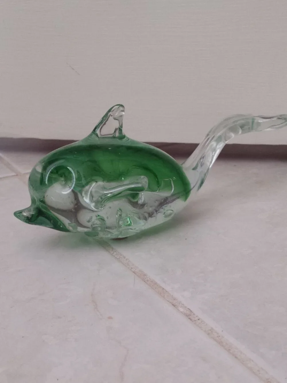 Colored Glass Dolphin